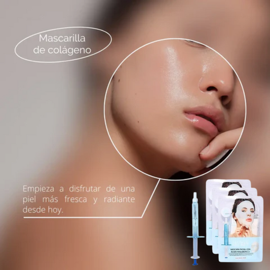 Mascarilla Facial Hidratante Colágeno